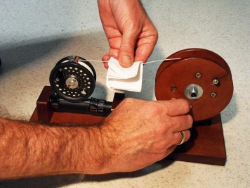 The MDF wood line winder in practice The MDF wood line winder in practice