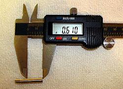 Measuring the slide of a ferrule