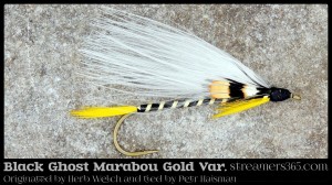 Black Ghost Marabou Gold Variant - Petr Haisman