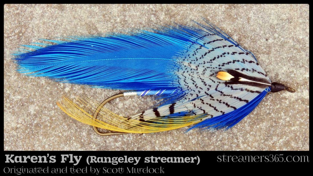 Karen's Fly -  Rangeley Streamer by Scott Murdock