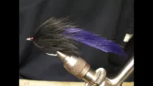 Video thumb for Black and Purple Tarpon Bunny
