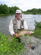 User submitted picture: This 6lb brown trout was ...
