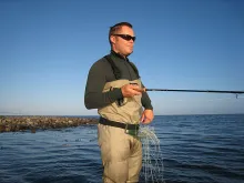 User submitted picture: Just before the big strik...